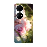 Husa compatibila cu Huawei Nova Y70 model PEONY PINK, Silicon, TPU, Viceversa, Transparent, Carcasa