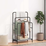 vidaXL Stativ pentru haine sonoma gri 60 x 30 x 100.5 cm Lemn compozit