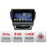 Navigatie HHyundai IX 45 SANTA FE 2013-2015 F-209 Octa Core cu Android Radio Bluetooth Internet GPS WIFI DSP 8+128GB 4G CarStore Technology