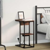 Cumpara ieftin Noptieră Stejar 41.5 x 26 x 60.5 cm Lemn compozit