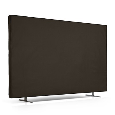 Husa pentru televizor de 85&amp;quot; Kwmobile, Maro, Plastic, 60366.19 foto