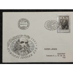 Ungaria 1993 - grafica Durer, FDC