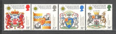 Anglia/Marea Britanie.1987 Heraldica scotiana GA.218 foto