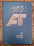 Agenda Tehnica Colectiv, Editura Tehnica, Romana, Mecanica, A401, An 1990
