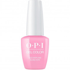 Lac de unghii semipermanent OPI Gel Color Suzi Shops Island Hops, 7.5ml foto