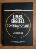 Leon D. Levitchi - Limba engleza contemporana. Lexicologie (1970)