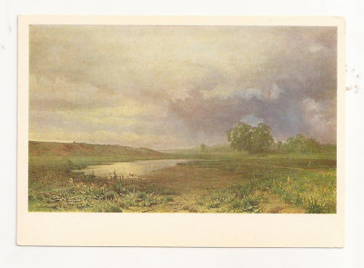 FA32-Carte Postala-RUSIA -Moscova, Tretyakov gallery, Fiodor Vasilyev, 1982 foto