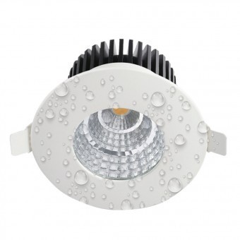 Aplica incastrabila Horoz Gabriel, Aluminiu, mediu umed IP65, 6W, 410 lm, Led, lumina naturala foto