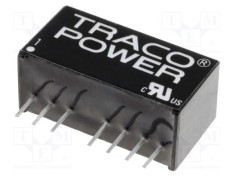 Convertor DC/DC 3W 18-36VDC la 12VDC 250mA SIP8 TRACO POWER