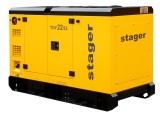 Stager YDY22S3 Generator insonorizat 22kVA, 29A, 1500rpm, trifazat, diesel ProAdvanced PowerfulTools
