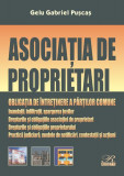 Asociația de proprietari. Obligația de &icirc;ntreținere a părților comune - Paperback brosat - Gelu Gabriel Pușcaș - Rosetti Internaţional