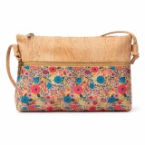 Cumpara ieftin Geanta dama din pluta cu imprimeu floral