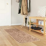 vidaXL Covor Runner MARSA Galben 50 x 150 cm Poliester și PVC 42023206