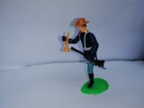 bnk jc Elastolin Swoppet - soldat unionist - Reg 7 Cavalerie USA