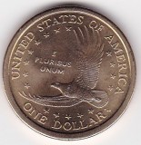 Moneda SUA 1 dolar Sacagawea 2000 D