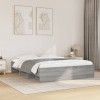 VidaXL Cadru de pat fără saltea Gri Sonoma 160x200cm lemn prelucrat 3295644