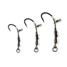 Carlige Extra Carp Carp Rig 777s, Nr 6, 3 Buc/plic, Negru foto