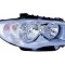 Far Bmw Seria 1 (E81/E82/E87/E88) 09.2004-02.2007 TYC fata dreapta, tip bec H7+H7, fara motoras