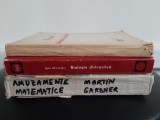 Martin Gardner Amuzamente matematice B. Iosub Aritmetica distractiva Igor Akimuskin Biologie distractiva (fara supracoperta sau cotor vezi foto)