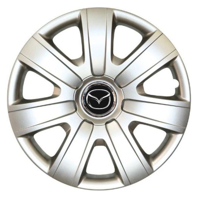 Set 4 Capace Roti R16, Potrivite Jantelor de 16 inch, Pentru Mazda, Model 415