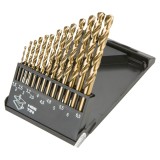 Burghie metal, HSS-TiN , 1.5-6.5 mm, 13 buc -set