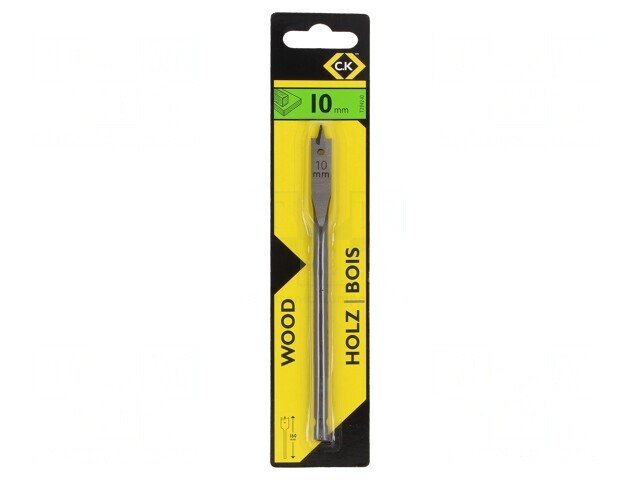 Burghiu Lemn 10mm 160mm HSS