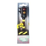 Semafor de trafic Dickie Toys cu lumini si sunete, 12 cm