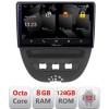 Navigatie Citroen C1 Peugeot 107 Toyota Aygo 2005-2014 Android radio gps internet octa core 8+128 carplay android auto CarStore Technology