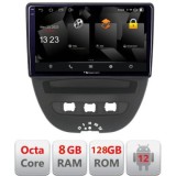 Navigatie Citroen C1 Peugeot 107 Toyota Aygo 2005-2014 Android radio gps internet octa core 8+128 carplay android auto CarStore Technology
