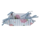 Cumpara ieftin Cos paine bumbac multicolor Hortensii 35x35x8 cm