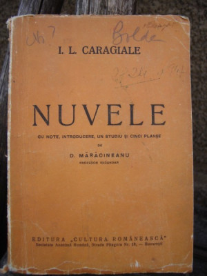 NUVELE - I.L. CARAGIALE foto