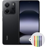 Telefon mobil Xiaomi Redmi Note 14, 6GB RAM, 128GB ROM, Midnight Black + Xiaomi High-capacity pen