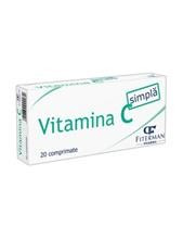 Vitamina C 180mg Fiterman 20cpr Cod: mark00020 foto