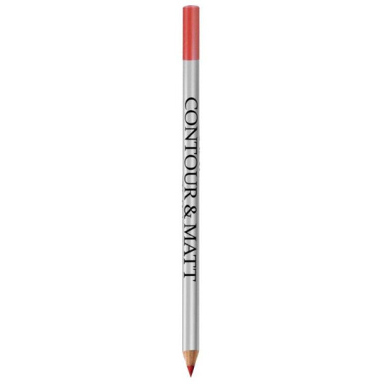 Creion pentru conturul buzelor, Contour and Matt, Revers, nr.08 Natural, mat