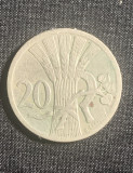 Moneda Cehoslovacia 20 haleri 1924, Europa