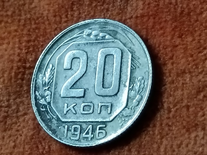 20 copeici 1946 + Lot 100 monede (copeici) [poze]. Discount conform descriere [10 - 20 %. Vezi descrierea.].