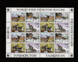Tajikistan 2005-WWF,Fauna,Oaia albastra,Bharal,Coala 4 serii.MNH,Mi.392-395AKB, Nestampilat