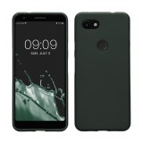 Husa kwmobile pentru Google Pixel 3a, Silicon, Verde, 47590.169, Carcasa