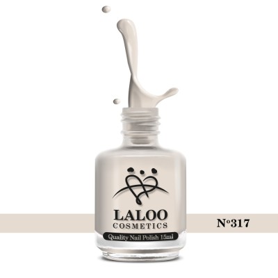No.317 Beige French| Weekly Nail Polish 15ml foto