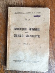 Instructiuni provizorii asupra sborului instrumental 1940, aviatie / R8P2S