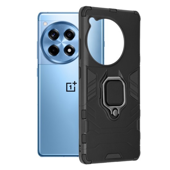Husa pentru OnePlus 12R - Techsuit Silicone Shield - Black