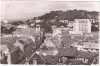 AMS - ILUSTRATA 1266, ORASUL STALIN - VEDERE SPRE CETATUIA, ANUL 1957, cu perforari, Circulata, Fotografie