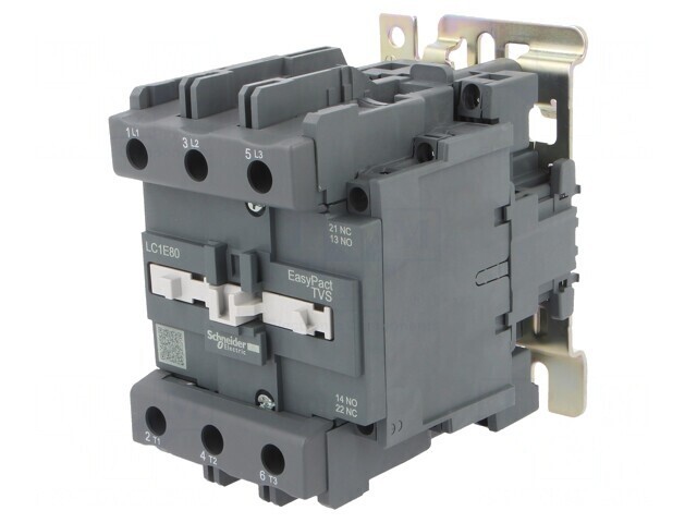 Contactor 3P NO 80A 230VAC LC1E80P7