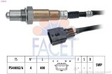 Sonda lambda Dacia Duster, Logan II, Logan Mcv II, Sandero II, Sandero III; Nissan Micra IV, Micra V, Note; Renault Captur II, Clio V Motor 1.0, 1.0