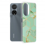 Cumpara ieftin Husa pentru Honor X7, Techsuit Marble Series, Green Hex