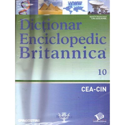 colectiv - Dictionar enciclopedic Britanica Nr.10 (CEA-CIN) - 137745 foto