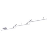 Spotlight Wiz, LED, metal, argintiu/alb, 12 x 242 x 10 cm