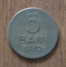 5 bani 1952, RPR / Rom&acirc;nia