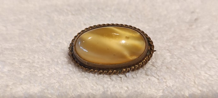BROSA unica VIENEZA AUSTRIA 1900 manopera EXCEPTIONALA vintage DE EFECT superba
