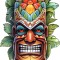 Sticker decorativ, Masca, Multicolor, 90 cm, 1288STK-1